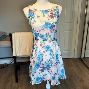 1&20 Blackbirds Floral A-Line Dress